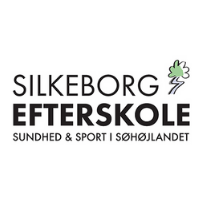 Silkeborg Efterskoles logo med mottoet: Sundhed & Sport i Søhøjlandet.